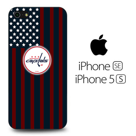 NHL Washington Capitals White Flags iPhone 5 | 5s Case - Ezzystore