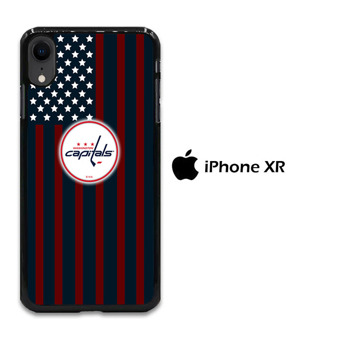 NHL Washington Capitals White Flags iPhone XR Case
