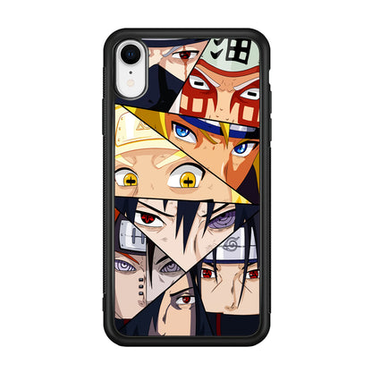 Naruto Icon Of Eye Power iPhone XR Case