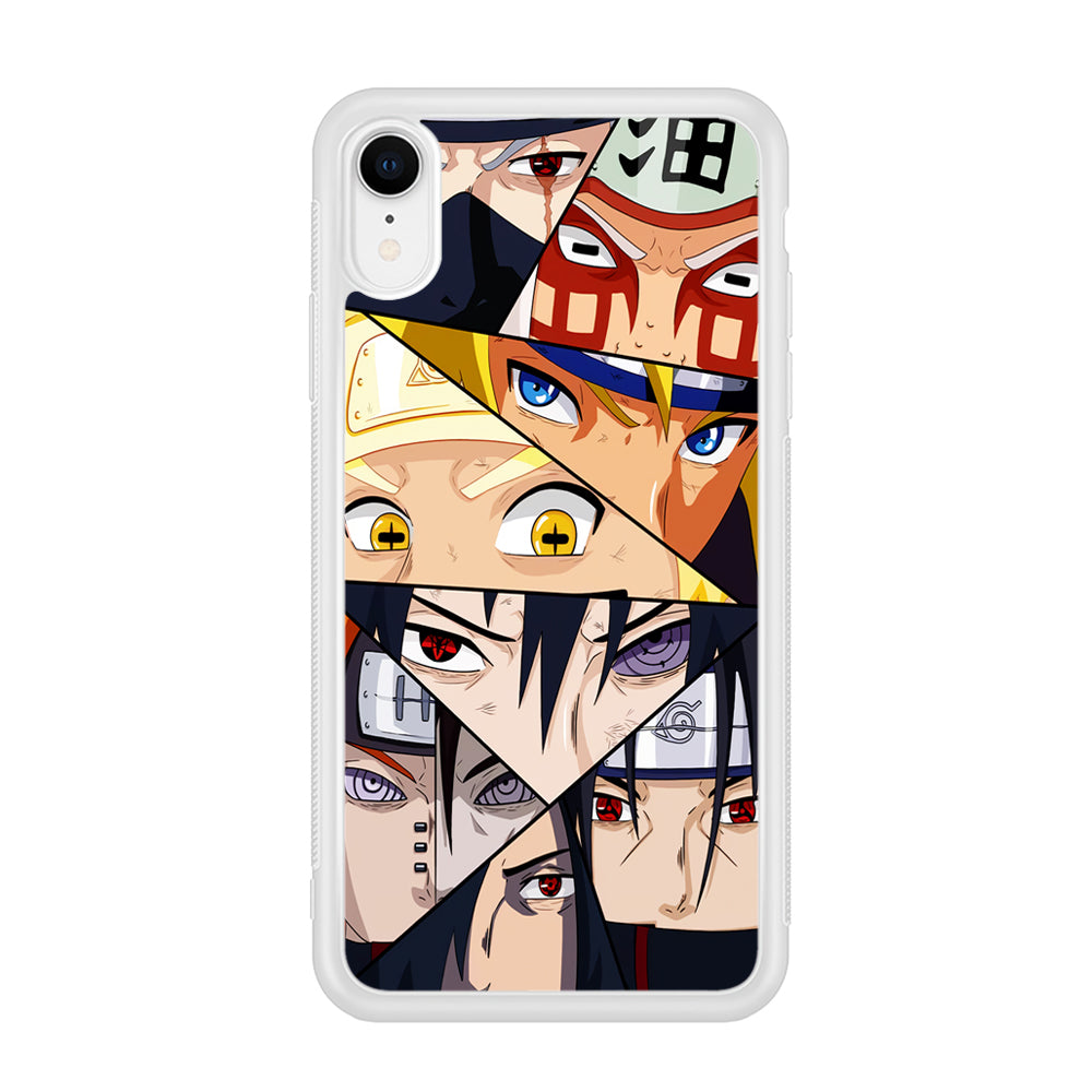 Naruto Icon Of Eye Power iPhone XR Case
