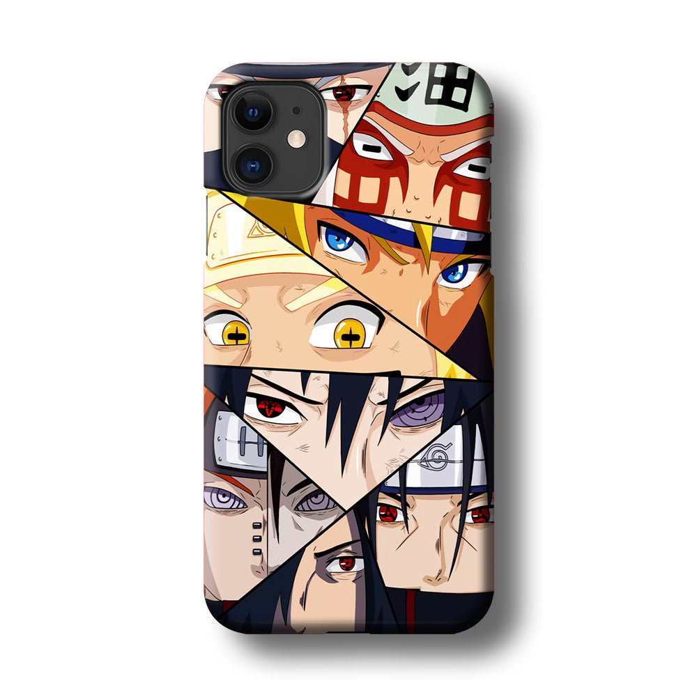 Naruto Icon Of Eye Power iPhone 11 Case
