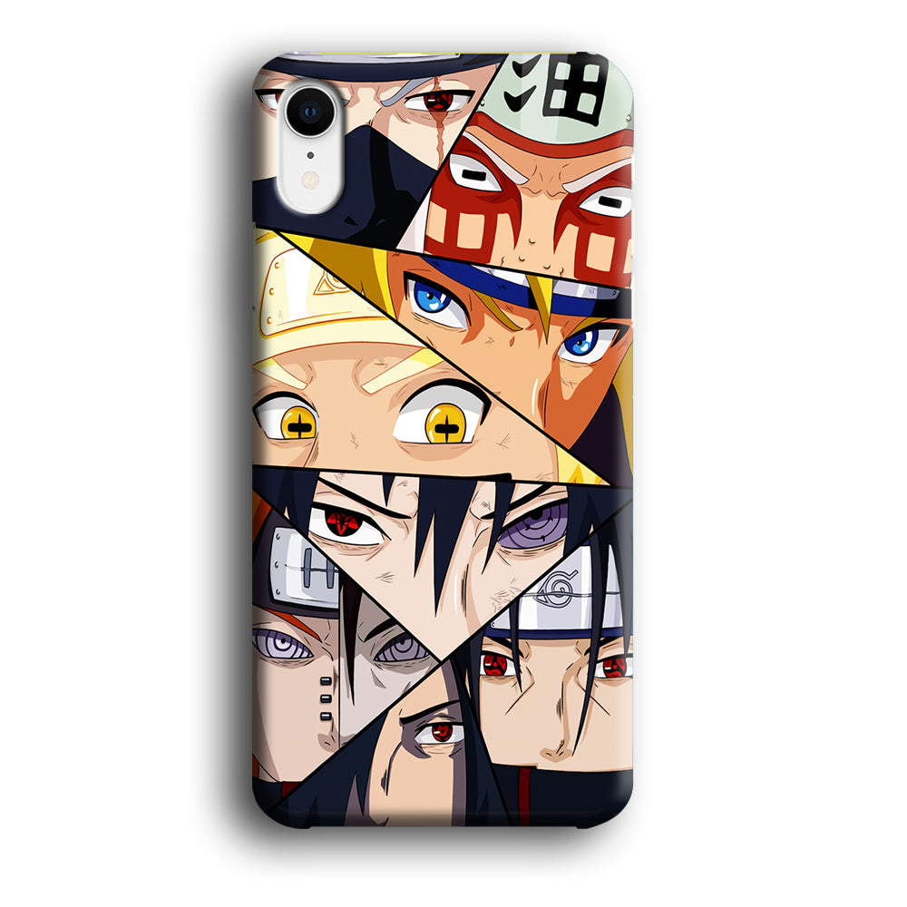Naruto Icon Of Eye Power iPhone XR Case