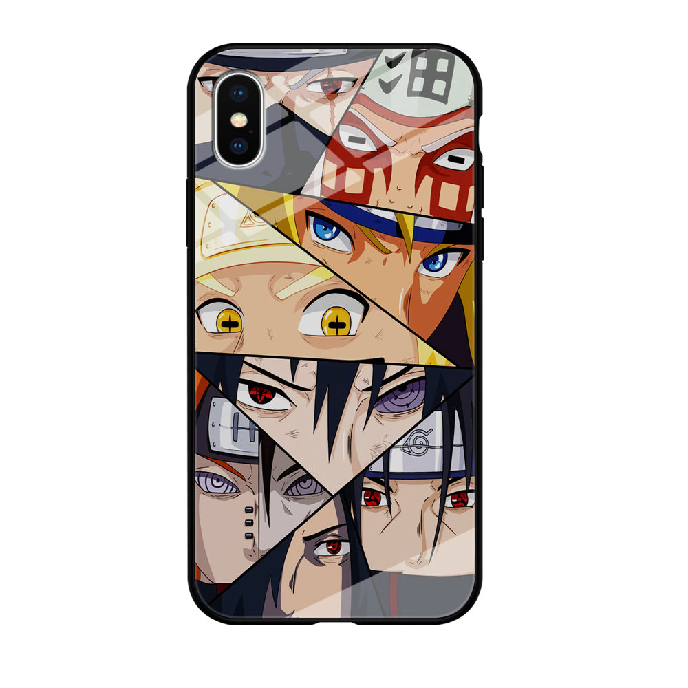 Naruto Icon Of Eye Power iPhone Xs Max Case