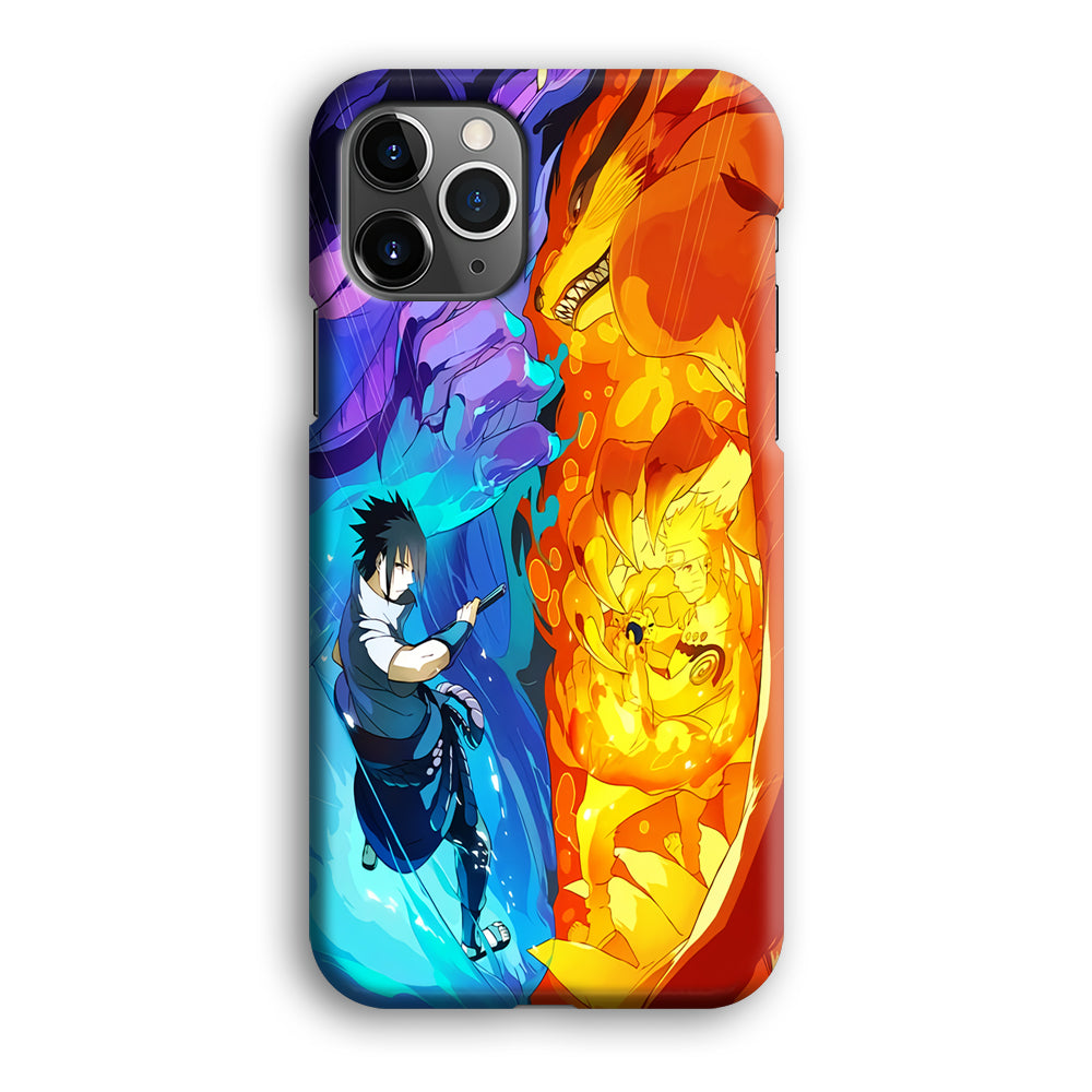 Naruto VS Sasuke Great fight iPhone 12 Pro Max Case