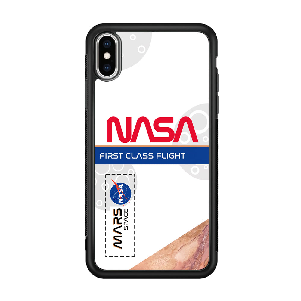 Nasa Mars Ticket iPhone X Case