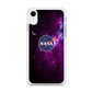 Nasa Purple Space Logo iPhone XR Case