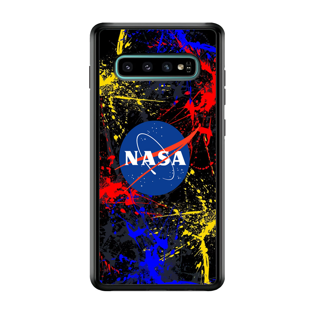 Nasa Splash Paint Abstract Samsung Galaxy S10 Case