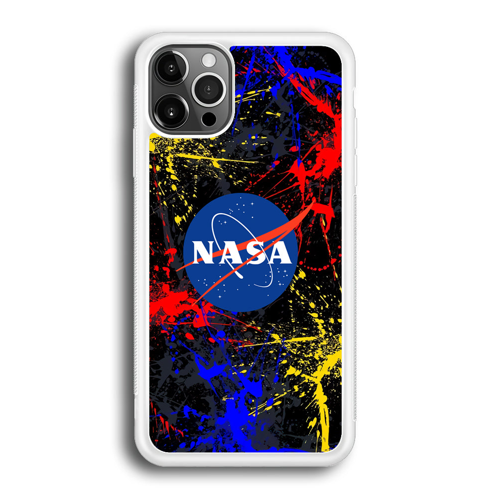 Nasa Splash Paint Abstract iPhone 12 Pro Max Case