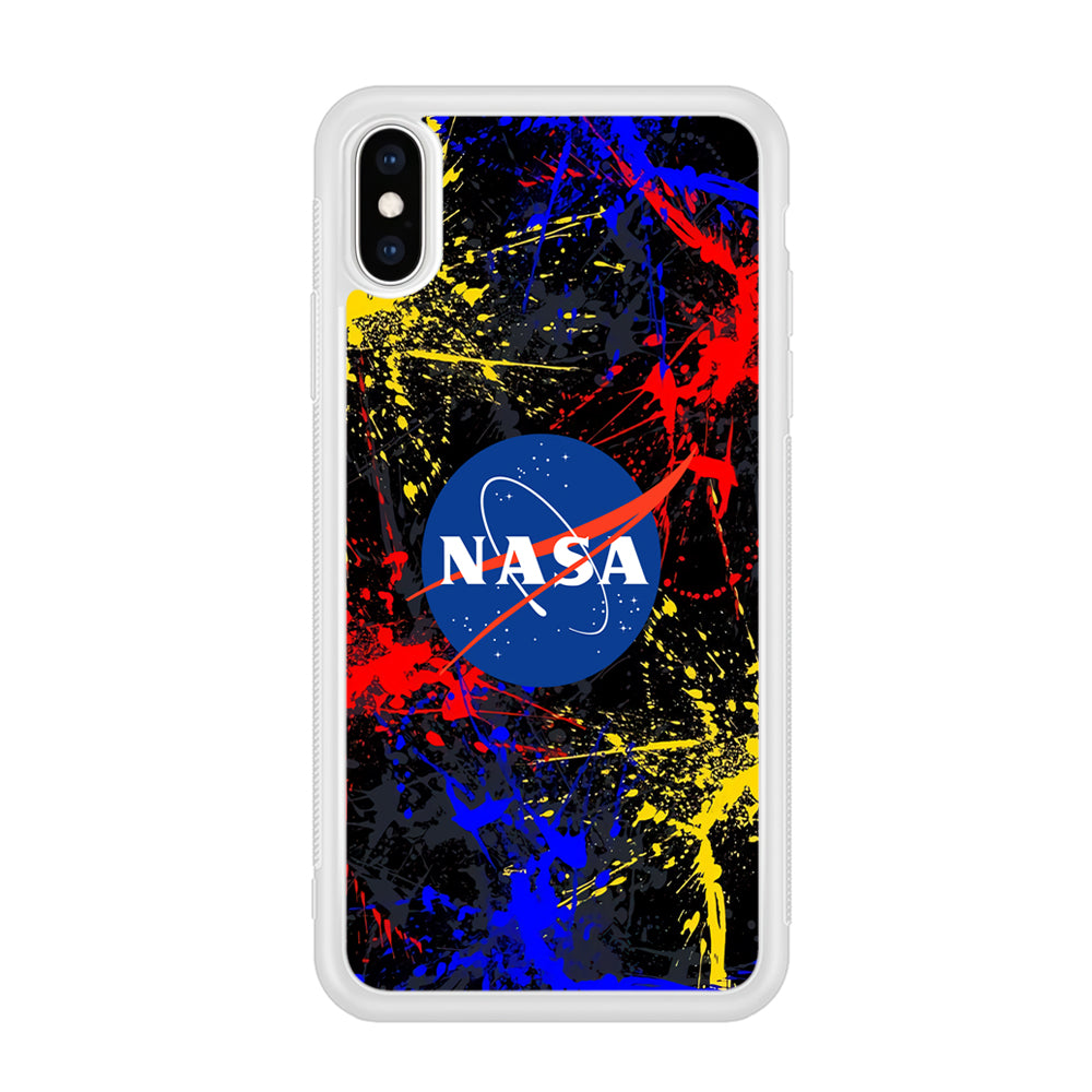 Nasa Splash Paint Abstract iPhone Xs Max Case