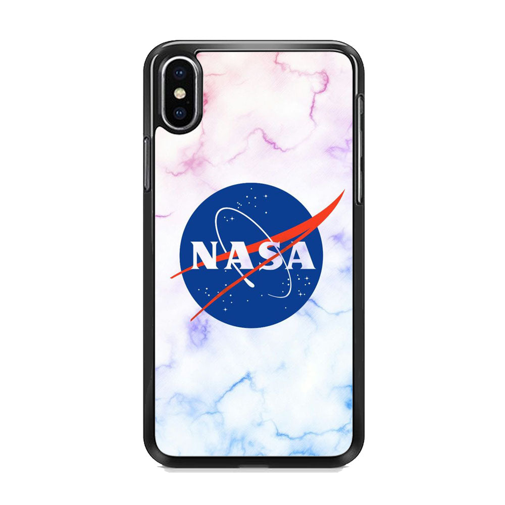 Nasa Logo Marble iPhone X Case