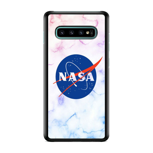 Nasa Logo Marble Samsung Galaxy S10 Case