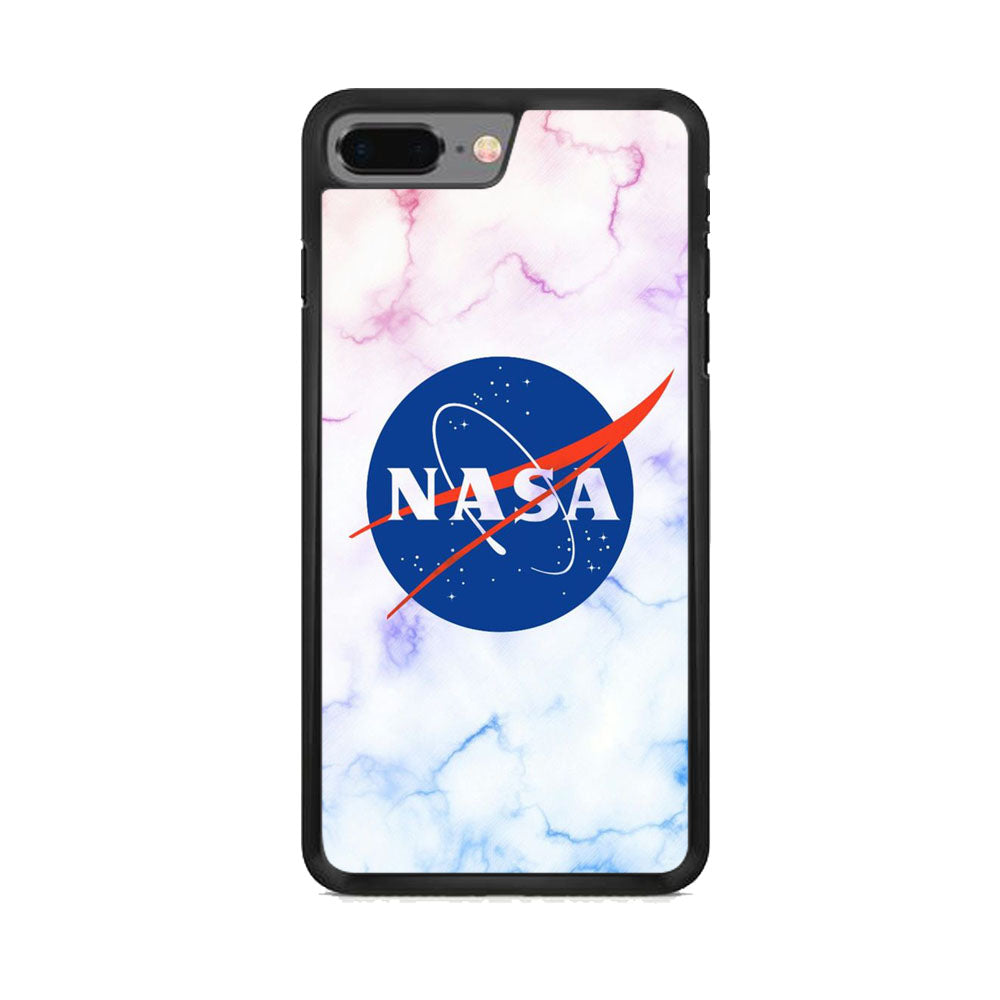 Nasa Logo Marble iPhone 8 Plus Case