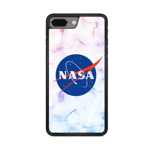Nasa Logo Marble iPhone 8 Plus Case