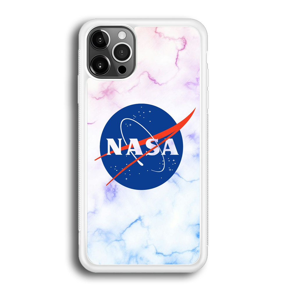 Nasa Logo Marble iPhone 12 Pro Max Case
