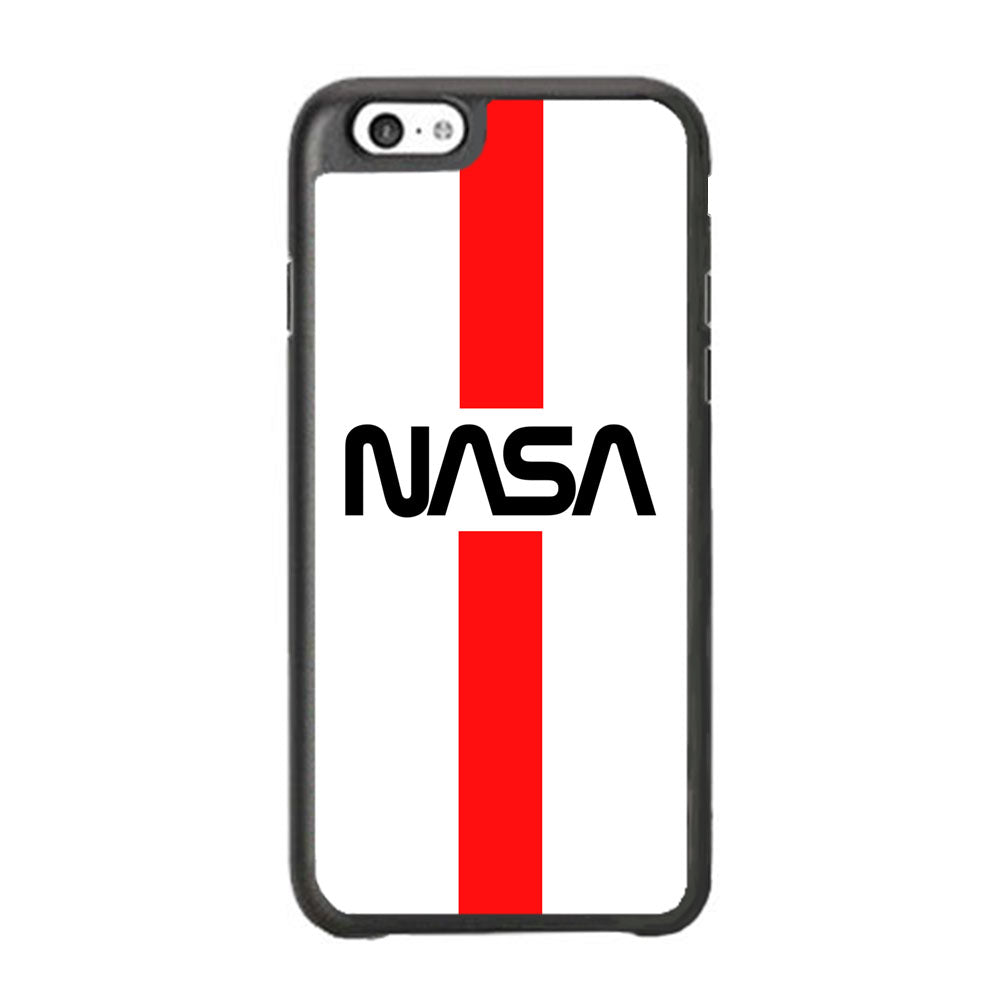 Nasa White Stripe Red iPhone 6 Plus | 6s Plus Case