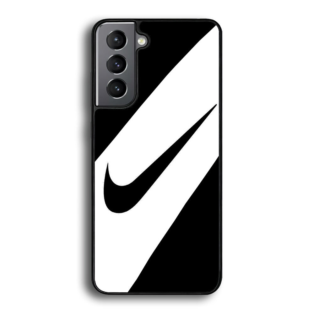 Nike Black Italic Logo Samsung Galaxy S21 Plus Case - Ezzystore