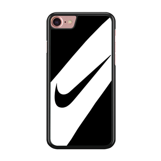 Nike Black Italic Logo iPhone 8 Case