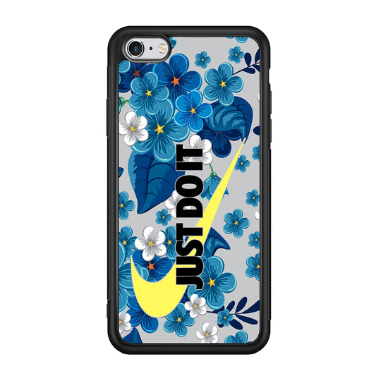 Nike Blue Flowers Just Do It iPhone 6 Plus | 6s Plus Case