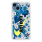 Nike Blue Flowers Just Do It iPhone 13 Case
