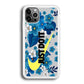 Nike Blue Flowers Just Do It iPhone 12 Pro Case