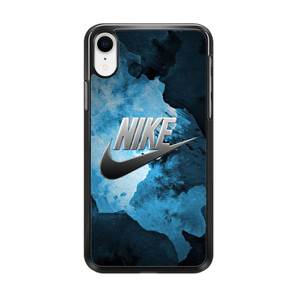 Nike Blue Marble Symbol iPhone XR Case