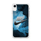 Nike Blue Marble Symbol iPhone XR Case