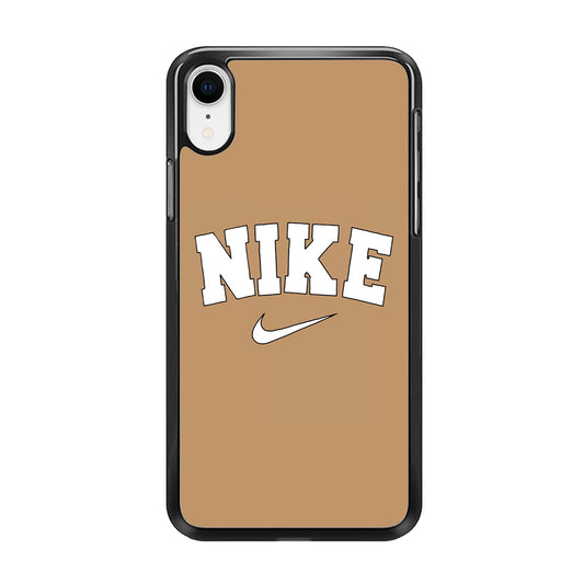 Nike Chocolate Word iPhone XR Case