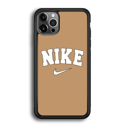 Nike Chocolate Word iPhone 12 Pro Max Case