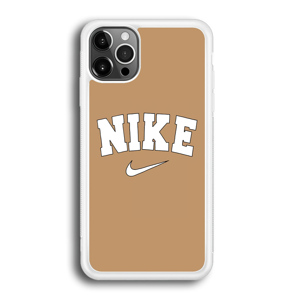 Nike Chocolate Word iPhone 12 Pro Max Case