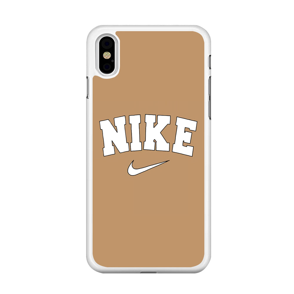 Nike Chocolate Word iPhone Xs Max Case