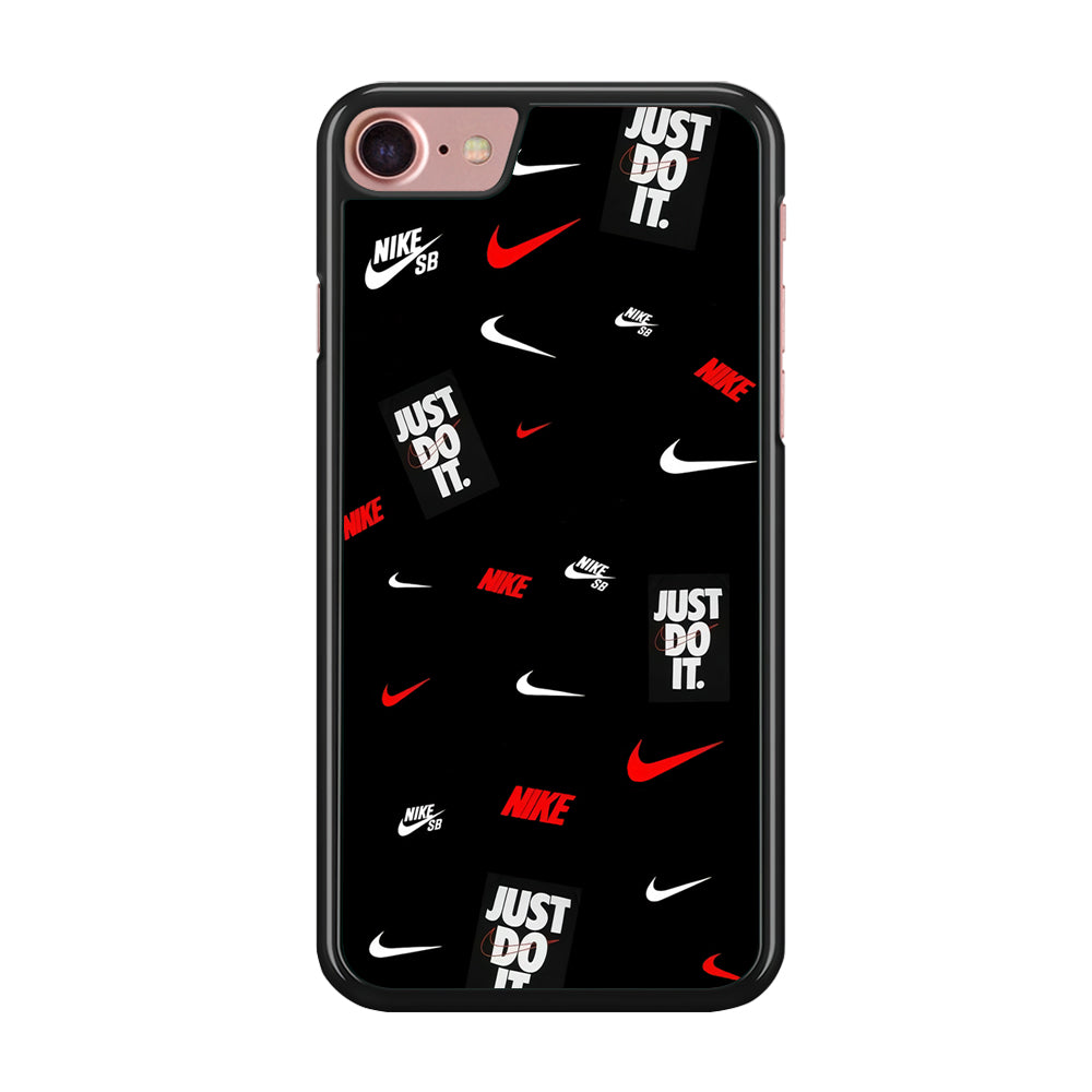 Nike Collage Of Emblem Icon iPhone 8 Case