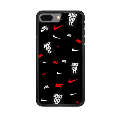 Nike Collage Of Emblem Icon iPhone 8 Plus Case
