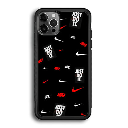 Nike Collage Of Emblem Icon iPhone 12 Pro Max Case