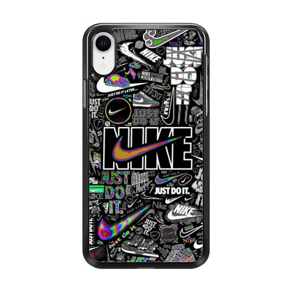 Nike Collage Of Logo iPhone XR Case