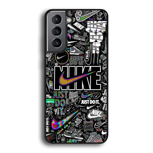 Nike Collage Of Logo Samsung Galaxy S21 Plus Case - Ezzystore