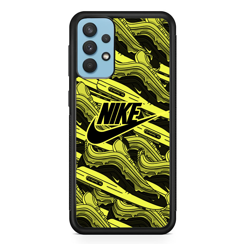 Nike Coloring The Air Samsung Galaxy A32 Case