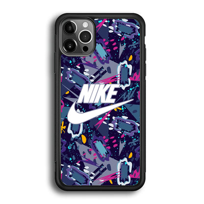 Nike Colour Abstract Shapes iPhone 12 Pro Max Case