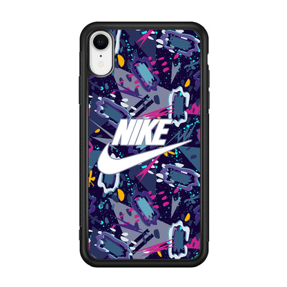 Nike Colour Abstract Shapes iPhone XR Case