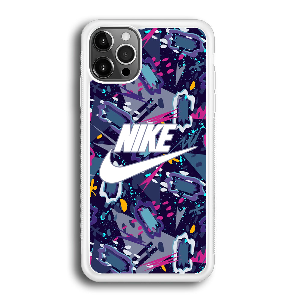 Nike Colour Abstract Shapes iPhone 12 Pro Max Case