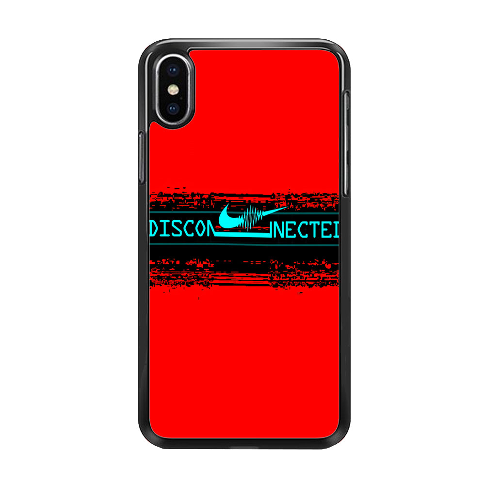 Nike Disconnected Logo iPhone Xs Max Case