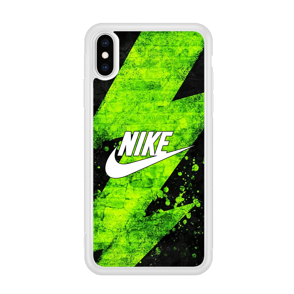 Nike Flash Green iPhone X Case