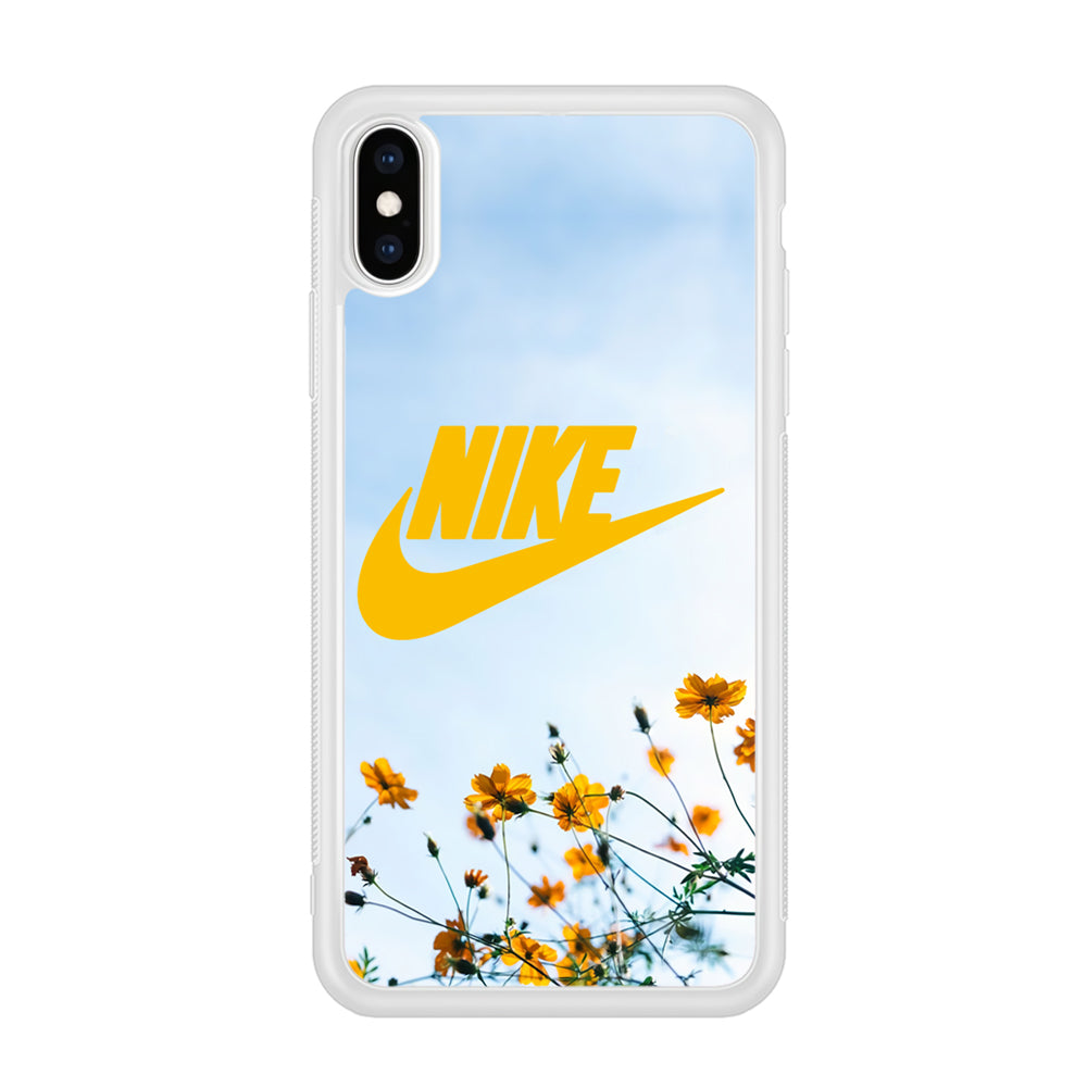 Nike Flowers Panoramic iPhone Xs Max Case