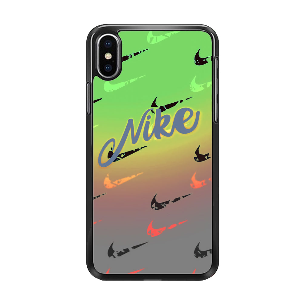 Nike Gradation Green iPhone Xs Max Case