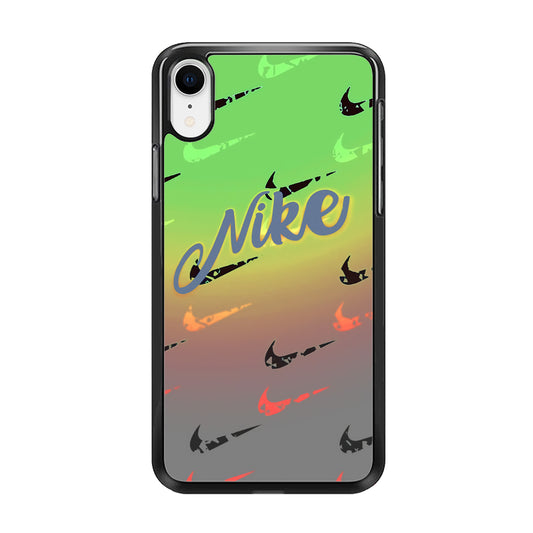 Nike Gradation Green iPhone XR Case