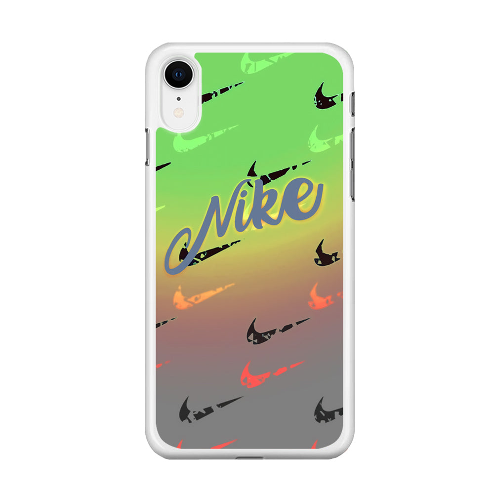Nike Gradation Green iPhone XR Case