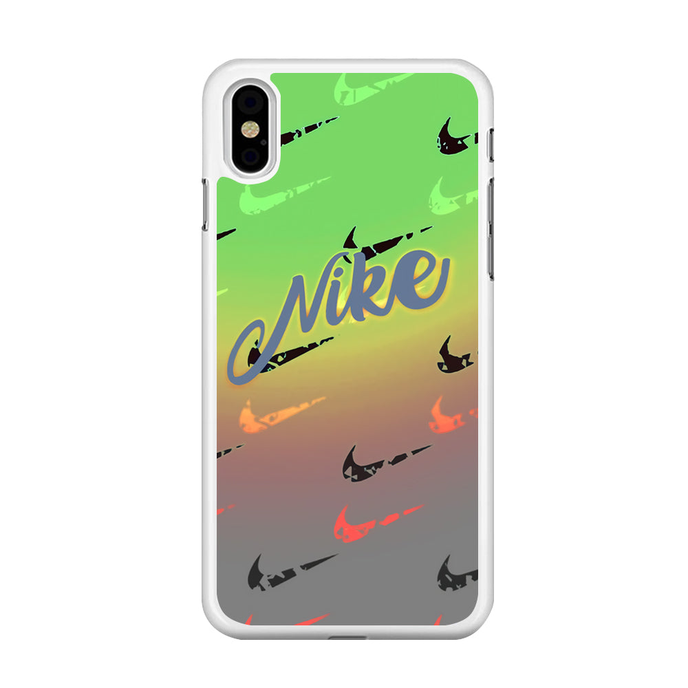 Nike Gradation Green iPhone Xs Max Case