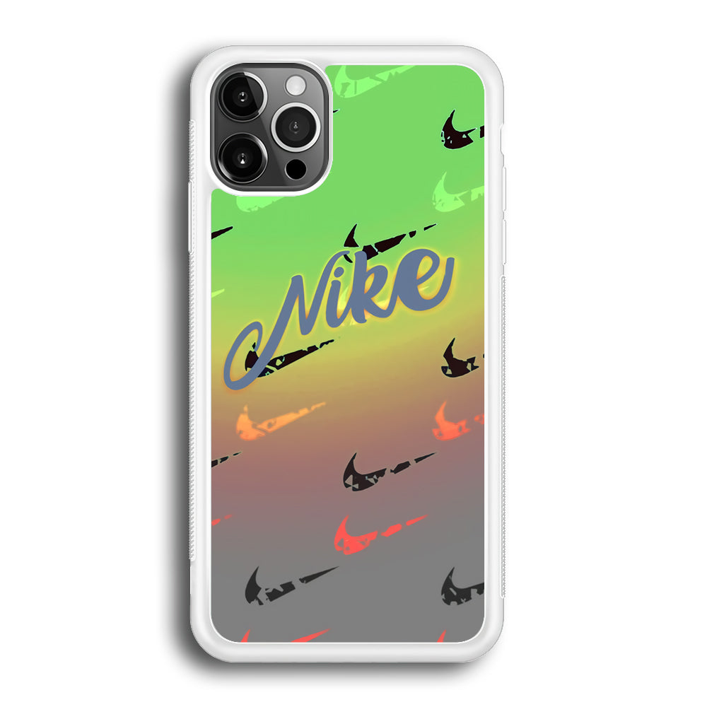 Nike Gradation Green iPhone 12 Pro Max Case