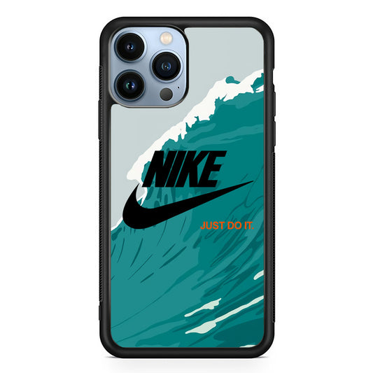 Nike Green Wave iPhone 13 Pro Case