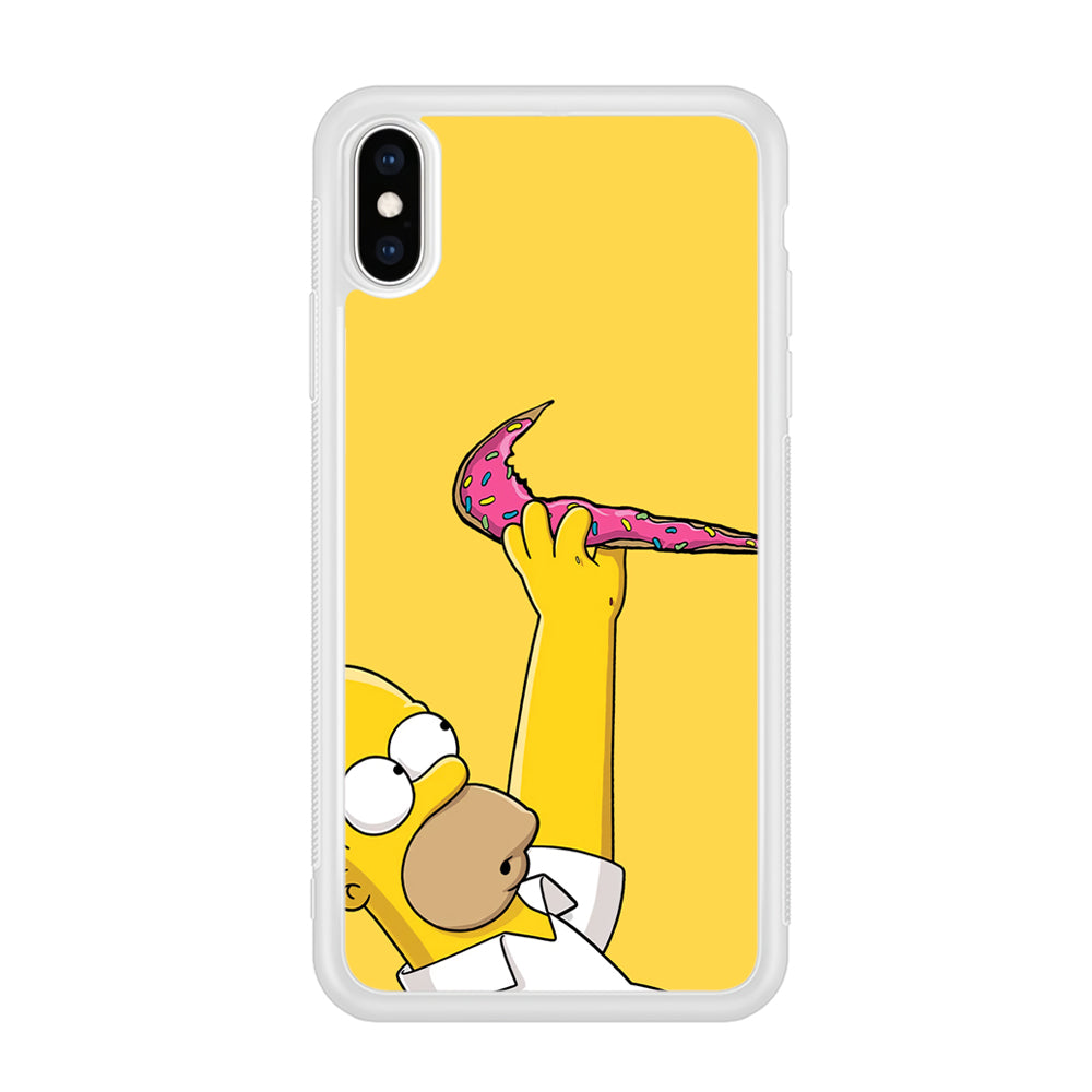 Nike Homer Donut iPhone Xs Max Case