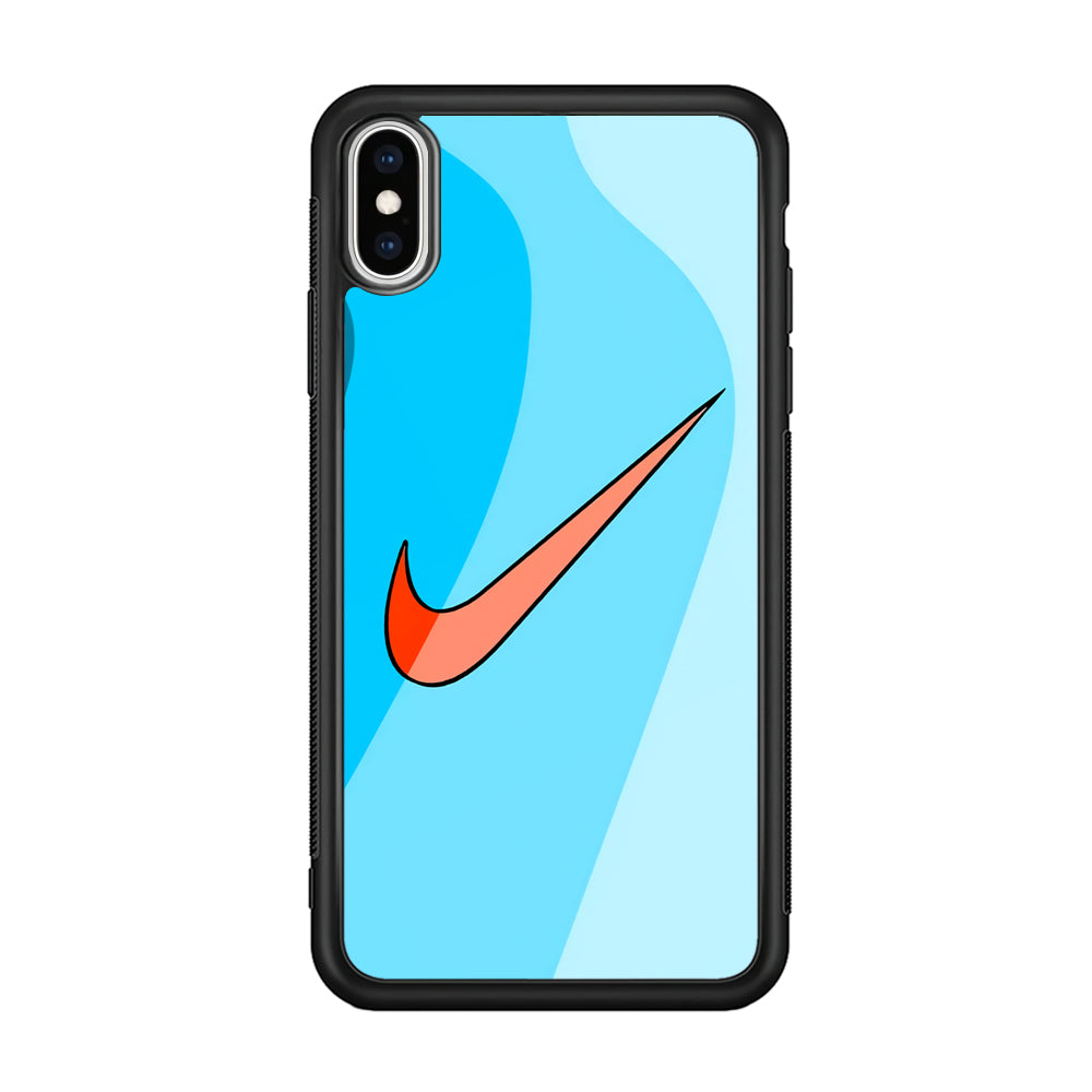 Nike Layer Blue Gradation iPhone X Case
